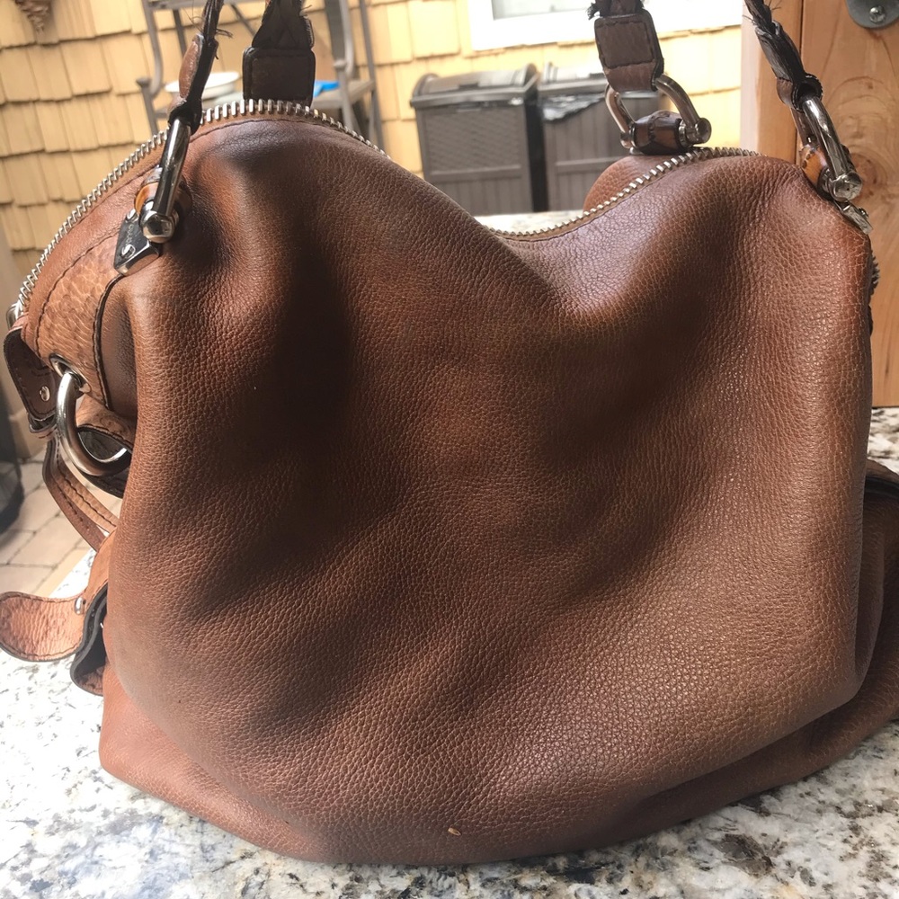 gucci guccissma tote or hobo bag